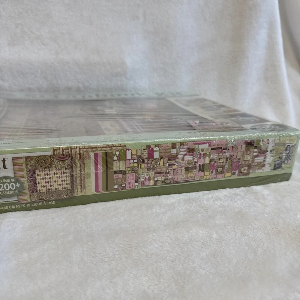 The Complete Scrapbook‎ Kit 12x12 Post Bound Album Over 1200 Pieces New